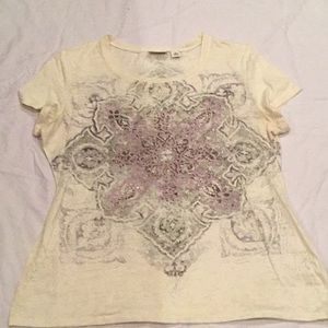 Cato XL Beaded detail shirt